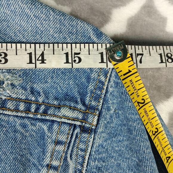 Vintage Levis Denim Trucker Jacket Men Small Blue Type 3 Made USA 80s - Picture 7 of 15